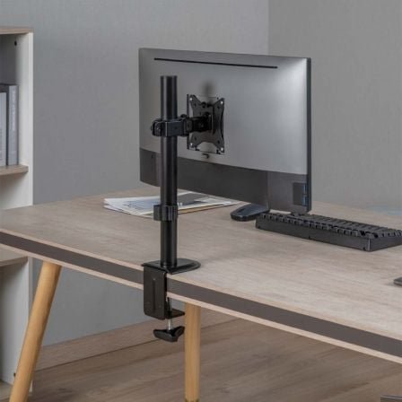 Soporte de mesa para monitor o tv aisens dt32tsr-227/ giratorio/ inclinable/ hasta 9kg - Imagen 4