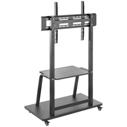 Soporte de suelo con ruedas aisens ft100e-231 para tv de 37-100"/ hasta 150kg - Imagen 2
