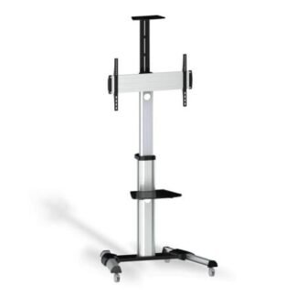 Soporte de suelo inclinable con ruedas aisens ft70tre-037 para tv 37-70"/ hasta 50kg