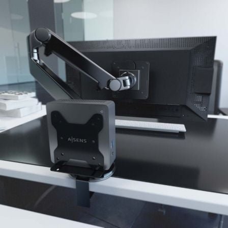 Soporte para minipc vesa 100x100 aisens mpc05-205/ hasta 5kg - Imagen 5
