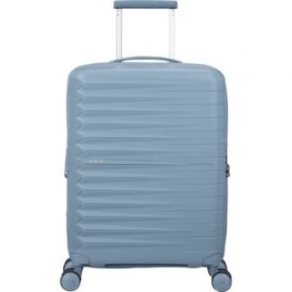 Maleta de cabina american tourister fastforward spinner expansible 55cm/ 55x40x23cm/ 4 ruedas/ azul