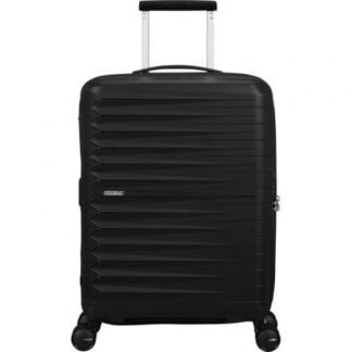 Maleta de cabina american tourister fastforward spinner expansible 55cm/ 55x40x23cm/ 4 ruedas/ negro
