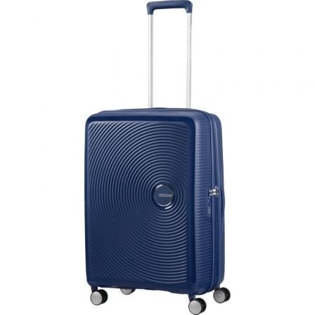 Maleta mediana american tourister soundbox spinner 67cm/ 67x46.5x29cm/ 4 ruedas/ azul marino - Imagen 4