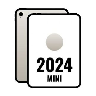 Ipad mini 8.3" 2024 7th wifi/ a17 pro/ 128gb/ blanco estrella- mxn83ty/a