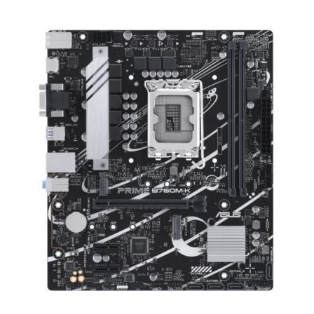 Placa base asus prime b760m-k socket 1700/ ddr5/ pcie 4.0/ micro atx - Imagen 2