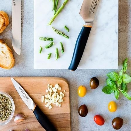 Cuchillo mondador bra efficient a198000/ hoja 90mm/ acero inoxidable - Imagen 3