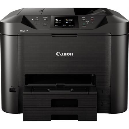 Multifunción canon maxify mb5450 wifi/ fax/ dúplex/ negra - Imagen 2