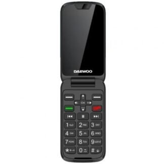 Teléfono móvil daewoo dw8005 para personas mayores/ 4g/ negro