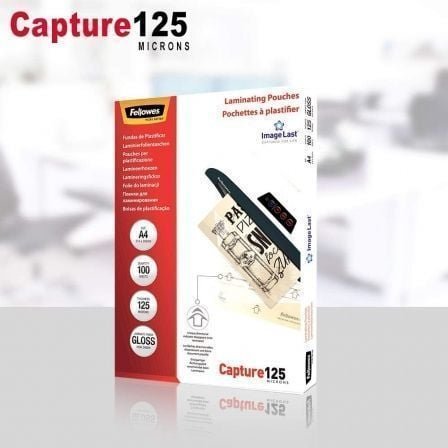 Fundas para plastificar fellowes 5307407/ a4/ 125 micras/ 100 unidades - Imagen 5