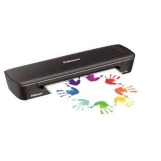 Plastificadora fellowes arc a4/ hasta a4 y 80 micras/ negra