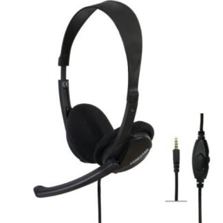 Auriculares fonestar home-35 con micrófono/ jack 3.5/ negros