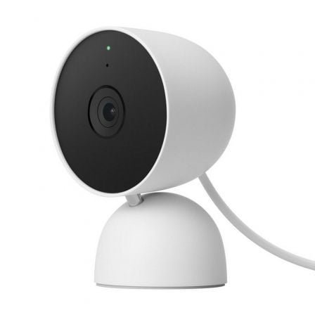 Cámara de videovigilancia google nest cam 2ª generación ga01998-it/ 135º/ visión nocturna/ control desde app