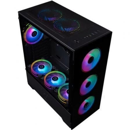 Caja gaming semitorre hiditec z20 aura - Imagen 4