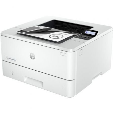Impresora láser monocromo hp laserjet pro 4002dw wifi/ dúplex/ blanca - Imagen 3
