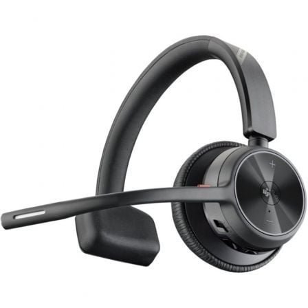 Auricular inalámbrico poly voyager 4310 para microsoft teams + adaptador bt700/ con micrófono/ bluetooth/ negro - Imagen 2