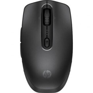 Ratón inalámbrico hp 695/ batería recargable/ hasta 4000 dpi/ negro