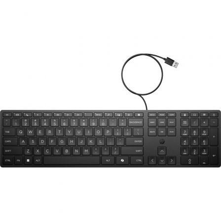 Teclado hp 320k/ negro - Imagen 4