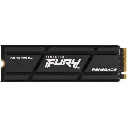 Disco ssd kingston fury renegade ssd 2tb/ m.2 2280 pcie gen4/ con disipador de calor/ full capacity