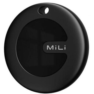 Localizador leotec easytag dual/ negro/ incluye llavero blanco