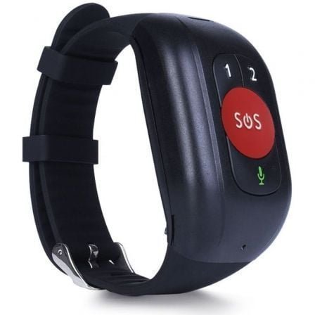 Pulsera smartband leotec senior smart band 4g/ roja y negra - Imagen 2