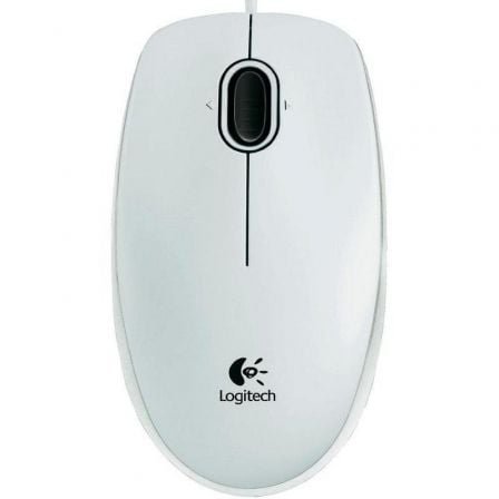 Ratón logitech b100/ hasta 800 dpi/ blanco - Imagen 2