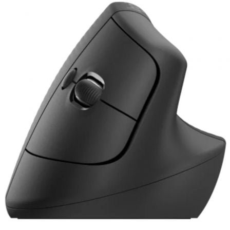 Ratón vertical inalámbrico por bluetooth/ 2.4ghz logitech lift vertical ergonomic mouse business/ hasta 4000 dpi/ grafito - Imagen 3