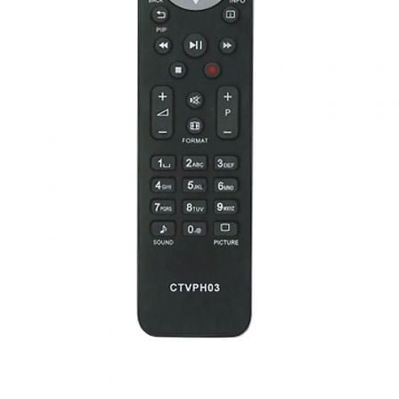 Mando para tv ctvph03 compatible con philips - Imagen 3