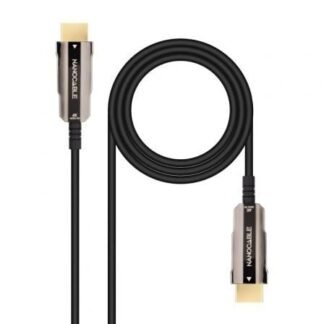 Cable hdmi 2.0 4k aoc nanocable 10.15.2020/ hdmi macho - hdmi macho/ 20m/ negro