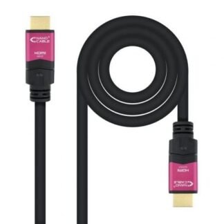 Cable hdmi 2.0 4k nanocable 10.15.3725/ hdmi macho - hdmi macho/ 25m/ negro