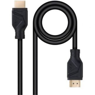 Cable hdmi 2.1 8k nanocable 10.15.8302/ hdmi macho - hdmi macho/ 2m/ negro