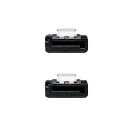 Cable sata iii nanocable 10.18.1001-bk/ 50cm/ negro - Imagen 4