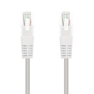 Cable de red rj45 utp nanocable 10.20.0401-w cat.6/ 1m/ blanco