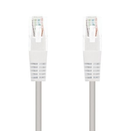 Cable de red rj45 utp nanocable 10.20.0402-w cat.6/ 2m/ blanco