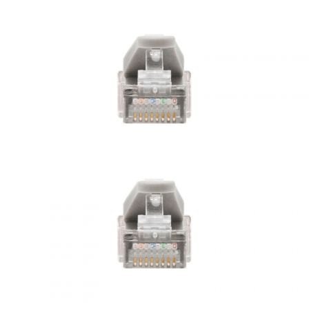 Cable de red rj45 ftp nanocable 10.20.0805 cat.6/ 5m/ gris - Imagen 2