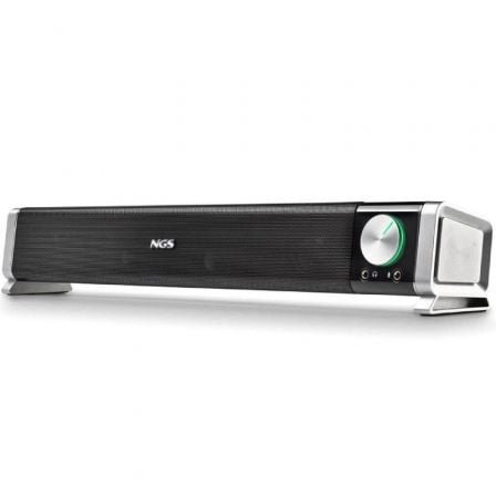 Barra de sonido con bluetooth ngs subway/ 40w/ 2.0/ negra - Imagen 3
