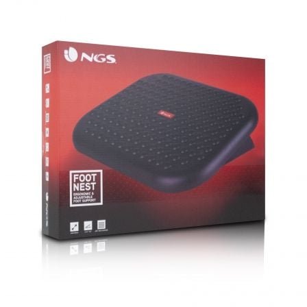 Reposapiés ergonómico/ inclinable/ ajustable ngs footnest/ 448 x 335mm - Imagen 5