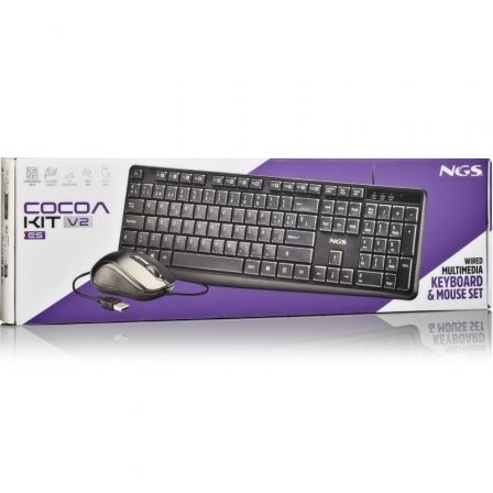 Teclado y ratón ngs cocoa kit v2 - Imagen 5