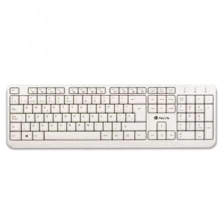 Teclado ngs spike/ blanco
