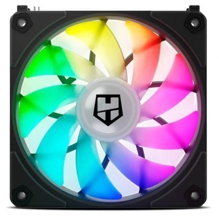 Pack 3 ventiladores nox easy link/ argb/ 12cm - Imagen 2