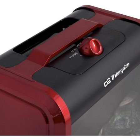 Chimenea eléctrica orbegozo cm 9015/ 2 niveles de potencia/ 750w-1500w - Imagen 2