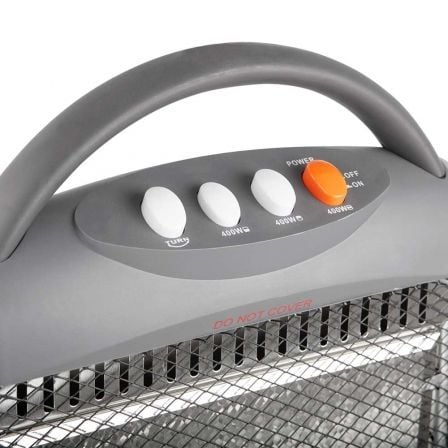 Estufa halógena Orbegozo bp 5008 a/ 3 niveles de potencia/ 1200W - Imagen 2