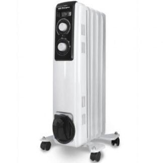 Radiador de aceite orbegozo rf 1000 a/ 2 potencias/ 500-1000w/ 5 elementos caloríficos