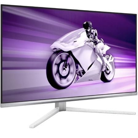 Monitor gaming philips evnia 32m2n8900 31.5"/ 4k/ 0.03ms/ 240hz/ oled/ multimedia/ regulable en altura/ blanco - Imagen 2