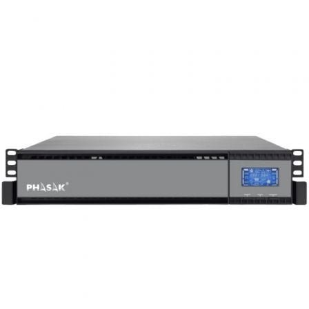 Sai online phasak rack 19" 2000 va online lcd/ 2000va-1800w/ 4 salidas/ formato rack