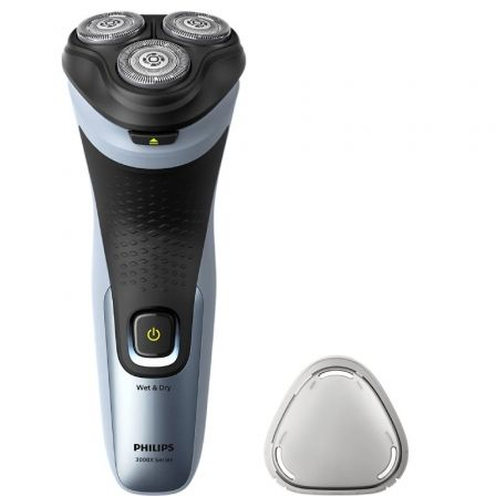 Afeitadora philips shaver series 3000x x3063/ con batería/ 2 accesorios
