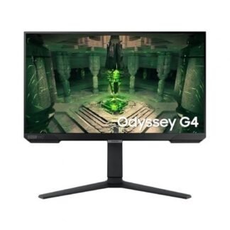 Monitor gaming samsung odyssey g4 s25bg400eu/ 25"/ full hd/ 1ms/ 240hz/ ips/ regulable en altura/ negro
