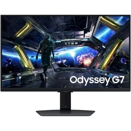 Smart monitor gaming samsung odyssey g7 g70d s27dg702eu 27"/ 4k/ 1ms/ 144hz/ ips/ multimedia/ regulable en altura/ smart tv/
