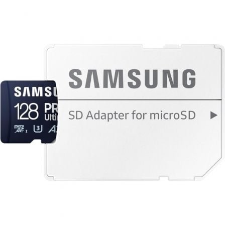 Tarjeta de memoria samsung pro ultimate 128gb microsd xc con adaptador/ clase 10/ 200mbs - Imagen 2
