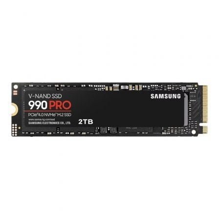 Disco ssd samsung 990 pro 2tb/ m.2 2280 pcie gen4/ compatible con ps5 y pc/ full capacity