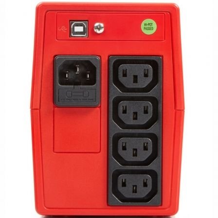 Sai línea interactiva salicru sps 500 one iec/ 500va-240w/ 4 salidas/ formato torre - Imagen 3